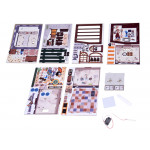 3D drevené puzzle – Kaviareň